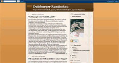 Desktop Screenshot of duisburger-rundschau.blogspot.com