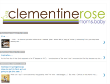 Tablet Screenshot of clementinerose.blogspot.com