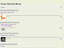 Tablet Screenshot of cesarberas.blogspot.com