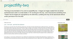 Desktop Screenshot of projectfifty-two.blogspot.com