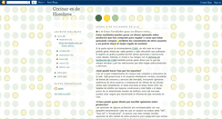 Desktop Screenshot of cocinaresdehombres.blogspot.com