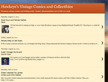 Tablet Screenshot of franklinncvintagecomics.blogspot.com