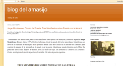 Desktop Screenshot of blogdelamasijo.blogspot.com