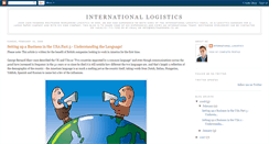 Desktop Screenshot of internationallogistics.blogspot.com