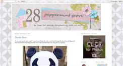 Desktop Screenshot of peppermintgrove.blogspot.com