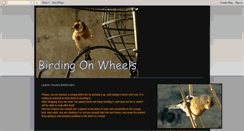 Desktop Screenshot of birdingonwheels.blogspot.com