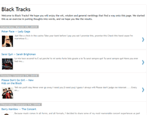 Tablet Screenshot of blackfamilytracks.blogspot.com