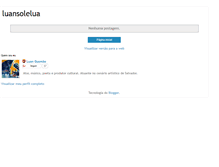 Tablet Screenshot of luansolelua.blogspot.com