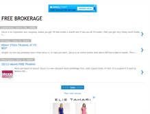 Tablet Screenshot of freebrokerage.blogspot.com
