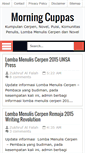 Mobile Screenshot of morningcuppas.blogspot.com