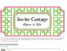 Tablet Screenshot of invitecottage.blogspot.com