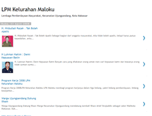 Tablet Screenshot of lpmkelurahanmaloku.blogspot.com