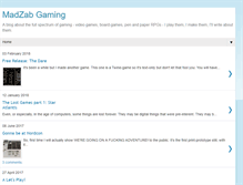 Tablet Screenshot of madzabgaming.blogspot.com