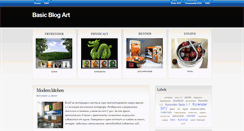 Desktop Screenshot of basicblog-art.blogspot.com