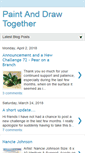 Mobile Screenshot of paintanddrawtogether.blogspot.com