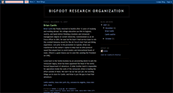 Desktop Screenshot of bigfoot-research-organization.blogspot.com