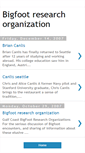 Mobile Screenshot of bigfoot-research-organization.blogspot.com