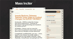 Desktop Screenshot of massinciter.blogspot.com