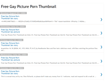 Tablet Screenshot of free-gay-picture-porn-thumbnail.blogspot.com