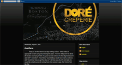 Desktop Screenshot of dorecreperie.blogspot.com