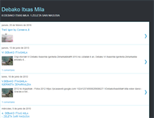 Tablet Screenshot of debakoitxasmila.blogspot.com