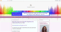 Desktop Screenshot of mariposasenelarcoirissiempre.blogspot.com