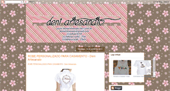 Desktop Screenshot of deniartesanato.blogspot.com