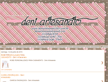 Tablet Screenshot of deniartesanato.blogspot.com