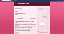 Desktop Screenshot of amandabout-town.blogspot.com