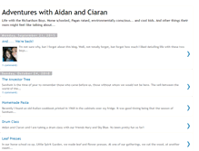 Tablet Screenshot of aidanandciaran.blogspot.com