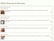 Tablet Screenshot of millettmoments5.blogspot.com