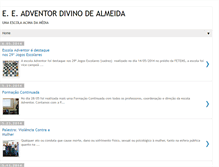 Tablet Screenshot of escolaadventordda.blogspot.com
