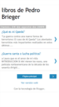 Mobile Screenshot of librosdepedrobrieger.blogspot.com