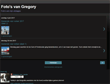 Tablet Screenshot of fotosvangregory.blogspot.com