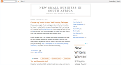 Desktop Screenshot of new-small-business-za.blogspot.com