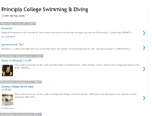 Tablet Screenshot of principiaswimming.blogspot.com