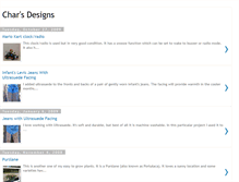 Tablet Screenshot of charsdesigns.blogspot.com