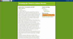 Desktop Screenshot of julianomoreirainvestigacao.blogspot.com