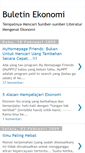 Mobile Screenshot of buletinekonomi.blogspot.com