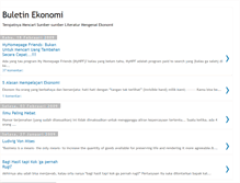 Tablet Screenshot of buletinekonomi.blogspot.com