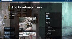 Desktop Screenshot of gunslingerdiary.blogspot.com