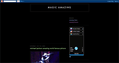 Desktop Screenshot of magicamazing.blogspot.com