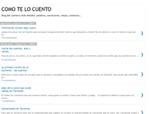 Tablet Screenshot of ctlcuento.blogspot.com