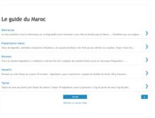 Tablet Screenshot of guidemaroc.blogspot.com