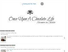 Tablet Screenshot of onceuponachocolate.blogspot.com