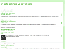 Tablet Screenshot of enestegallineroyosoyelgallo.blogspot.com