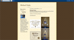 Desktop Screenshot of michaelnuno.blogspot.com