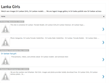 Tablet Screenshot of girls-lanka.blogspot.com