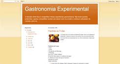 Desktop Screenshot of gastronomiaexperimental.blogspot.com