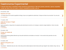 Tablet Screenshot of gastronomiaexperimental.blogspot.com